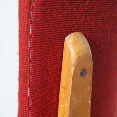 Red Upholstery Chair by Cor Alons for Gouda Den Boer-JC-1135423