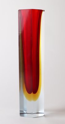 Red Vase attributed to Flavio Poli for Seguso-ESB-1368419