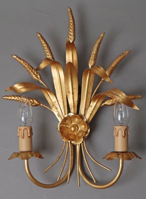 Regency American Golden Wall Lamp from Ehren Hans Kögel, 1960s-ESB-1812840