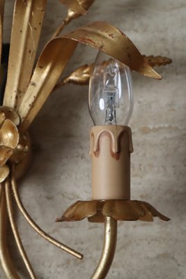 Regency American Golden Wall Lamp from Ehren Hans Kögel, 1960s-ESB-1812840