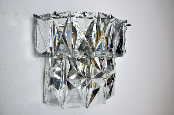 Regency Glass Wall Light from Kinkeldey, Germany, 1970-EJE-1174540