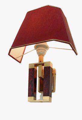 Regency Style Brass and Acrylic Wall Lamp from Herda, 1970s-WZZ-1718222