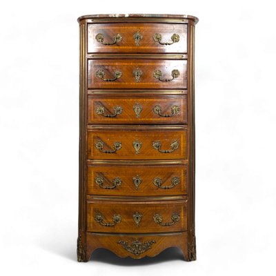 Regency Style Chest of Drawers in Rosewood-HLV-2024360