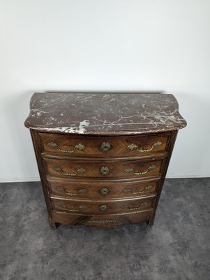 Regency Style Chest of Drawers in Rosewood Veneer-HLV-2024363