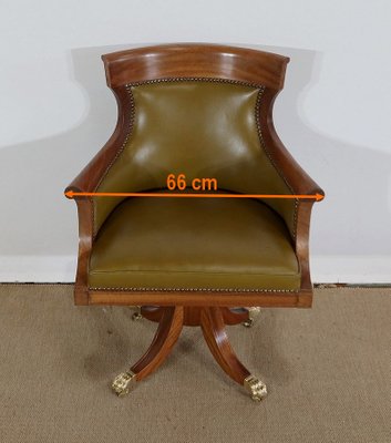 Regency Style Desk Armchair, 20th Century-RVK-1337816