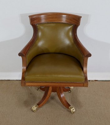 Regency Style Desk Armchair, 20th Century-RVK-1337816