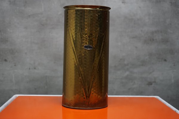 Regency Style Gilt Umbrella Stand, Germany, 1970s-CIP-1742710