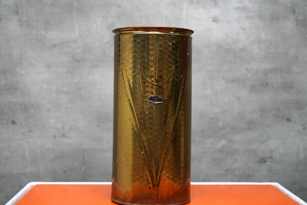 Regency Style Gilt Umbrella Stand, Germany, 1970s-CIP-1742710