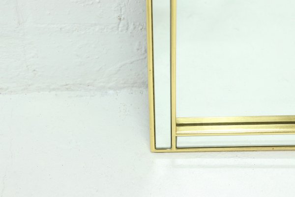 Regency Style Gold Plated Mirror from Deknudt Belgium, 1970s-VV-1076140