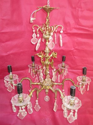 Regency Style Maria Teresa Chandelier, 1930s-ZVO-882632