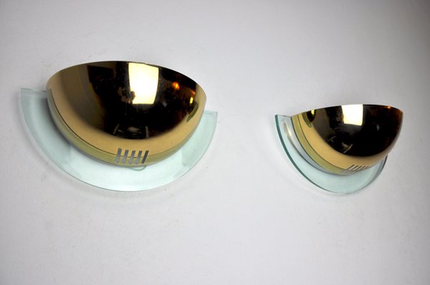 Regency Wall Lights from GS, Germany, 1970, Set of 2-EJE-1174591