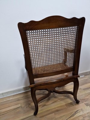 Regency Walnut Armchair, 1920s-RKF-1749930