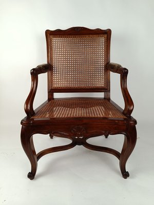 Regency Walnut Armchair, 1920s-RKF-1749930