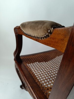 Regency Walnut Armchair, 1920s-RKF-1749930