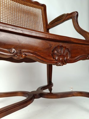 Regency Walnut Armchair, 1920s-RKF-1749930