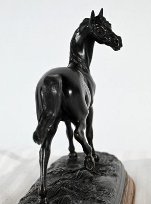 Regula Horse on Wooden Base, Early 20th Century-RVK-1800302