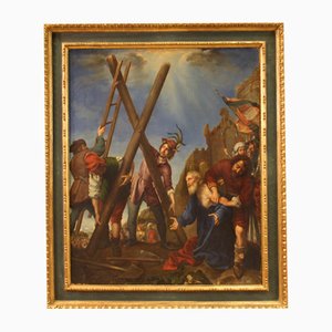 Religious Artist, The Martyrdom of Saint Andrew, 1850, Oil on Canvas, Framed-RP-1816181