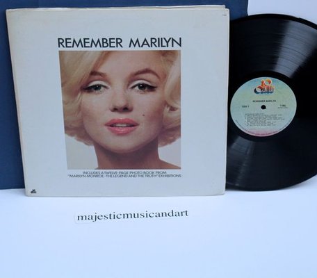 Remember Marilyn LP Reprint by Bert Stern, 1962-KHH-595444