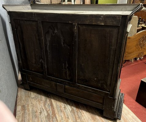 Renaissance Blackened Wood Sideboard-MWB-1817866