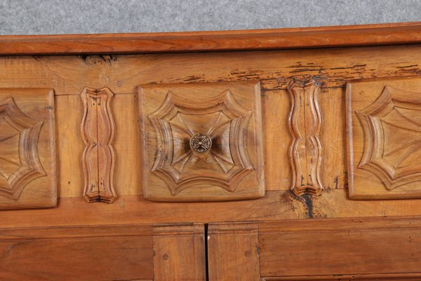 Renaissance Early Baroque Half Cabinet in Walnut, 17th Century, Italy-DXD-1789932