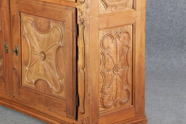 Renaissance Early Baroque Half Cabinet in Walnut, 17th Century, Italy-DXD-1789932