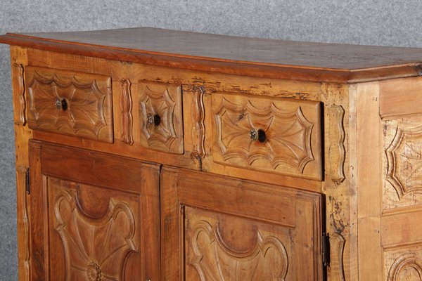 Renaissance Early Baroque Half Cabinet in Walnut, 17th Century, Italy-DXD-1789932