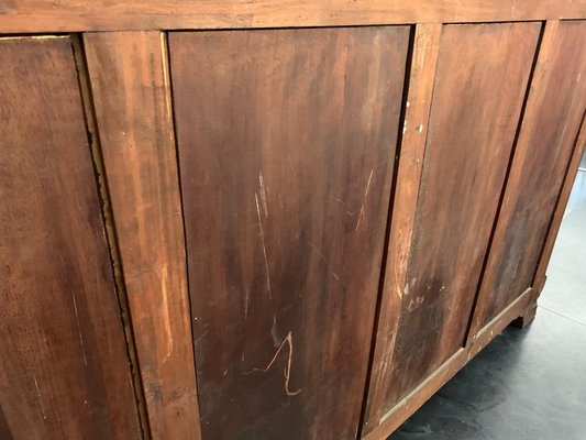 Renaissance Florentine Sculpted Wood Credenza, 1890s-IJR-1395703