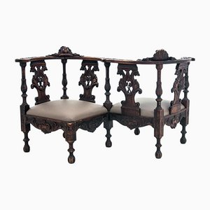 Renaissance French Double Side Seat, 1860-BXB-1070129