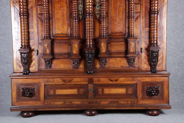 Renaissance or Early Baroque Facade Cabinet, 17th Century-DXD-931723