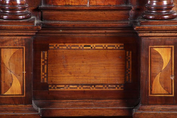 Renaissance or Early Baroque Facade Cabinet, 17th Century-DXD-931723