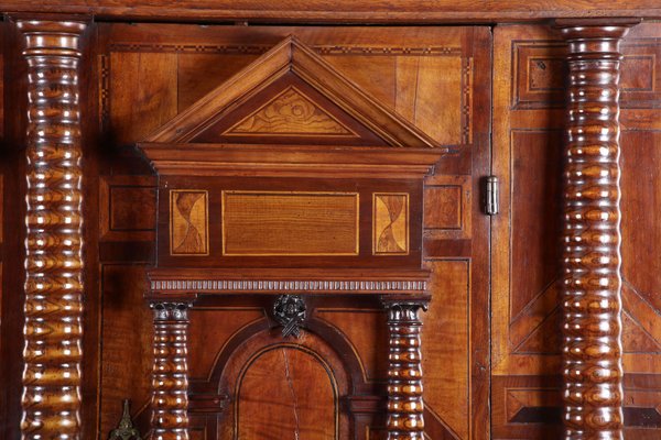 Renaissance or Early Baroque Facade Cabinet, 17th Century-DXD-931723