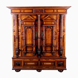 Renaissance or Early Baroque Facade Cabinet, 17th Century-DXD-931723