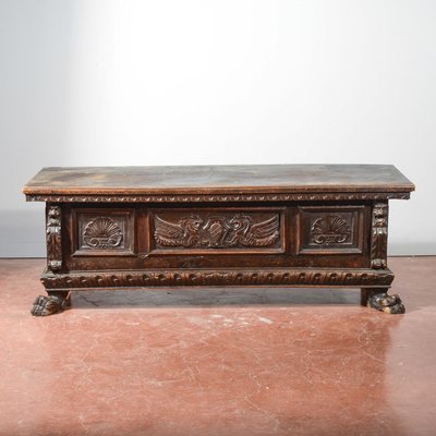 Renaissance Style Carved Chest, 1900s-RAQ-2016964