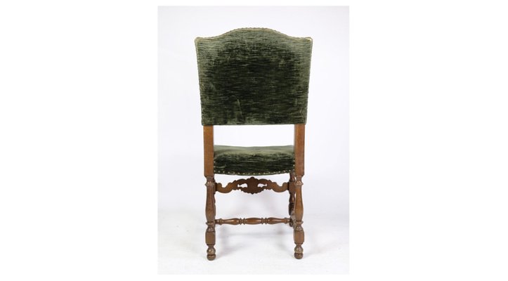 Renaissance Style Oak Dining Chairs, 1930, Set of 2-UY-1284416