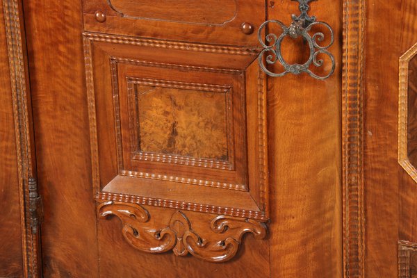 Renaissance Walnut 1-Door Cabinet, 17th Century-DXD-1132860