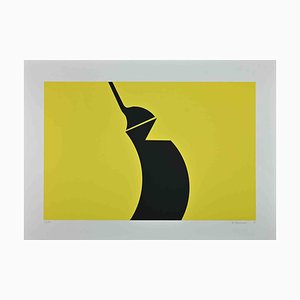 Renato Barisani, The Yellow Structure, Original Screen Print, 1983-ZCI-1272500