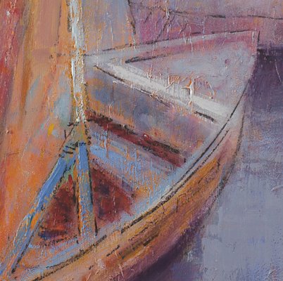 Renato Criscuolo, Boats, Oil on Canvas, 2000s-VHF-1742341