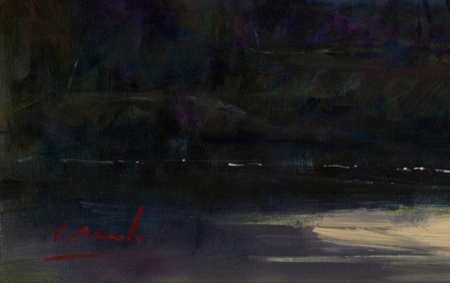 Renato Criscuolo, Dawn, Oil on Canvas-VHF-1751754