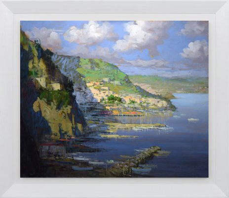 Renato Criscuolo, Landscape, Oil on Canvas, Framed, Early 2000s, Italy-VHF-1269353