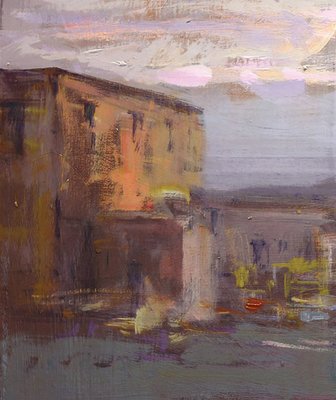 Renato Criscuolo, Pozzuoli, Oil on Canvas, Framed, 2000s, Italy-VHF-1269360