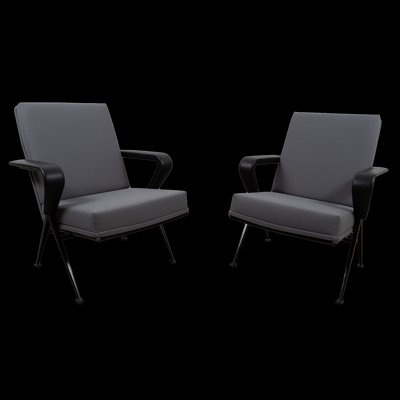 Repose Lounge Chairs Set by Friso Kramer for Ahrend De Cirkel, 1967, Set of 2-GE-746590