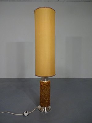 Resin Amber Floor Lamp from Kaiser Leuchten, 1970s-RDW-627598