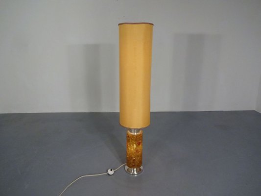 Resin Amber Floor Lamp from Kaiser Leuchten, 1970s-RDW-627598