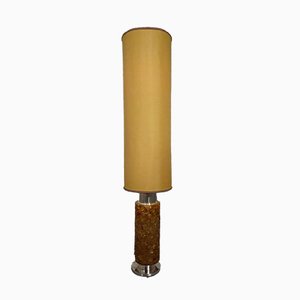 Resin Amber Floor Lamp from Kaiser Leuchten, 1970s-RDW-627598