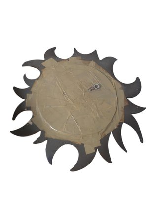 Resin and Ceramic Sunburst Mirror, 1950s-ES-683845