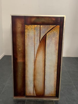 Resin Carved Panel, 1980s, Wood & Resin-IJR-1777071