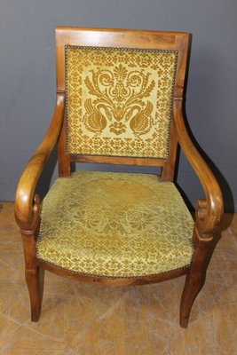 Restoration Walnut Armchairs, Set of 2-BCR-1821002