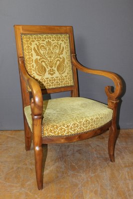 Restoration Walnut Armchairs, Set of 2-BCR-1821002