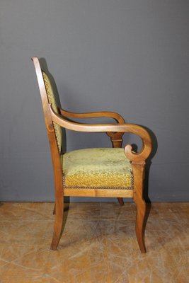 Restoration Walnut Armchairs, Set of 2-BCR-1821002