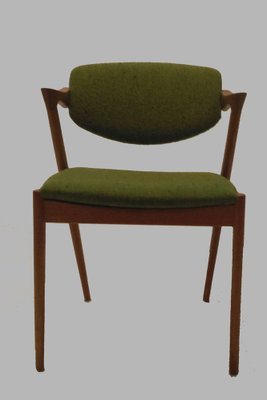 Restored Dining Chairs in Oak by Kai Kristiansen for Andersen Møbelfabrik, 1960s, Set of 12-VVO-1974142